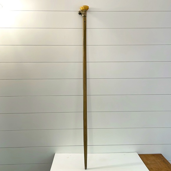 Hand Carved Wooden Walking Stick - Picture 12 of 16